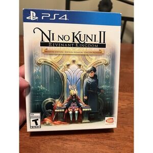 Ni No Kuni II Revenant Kingdom Premium Edition Playstation 4 Open Box
